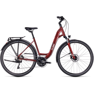 Bicicleta de senderismo CUBE TOURING EXC WAVE Rojo 2023 0